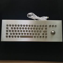 68 Keys Type Stainless Steel Keyboard Waterproof Dust Riot Resistant