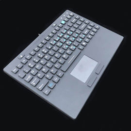 Usb Interface Silicone Rubber Keypad Washable Comfortable Handfeeling