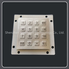 Laser Printing 4x4 Matrix Keyboard , Metal Mechanical Keyboard No Rust Risk