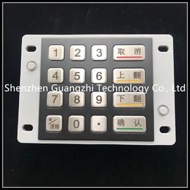 Black Metal Numeric Keypad Ip67 Anti Salt Spray Corrosion For Outdoor Use