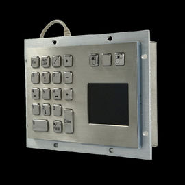 Kiosk / Vending Machine Touch Screen Keyboard , Keyboard With Integrated Touchpad