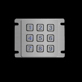 Impact Size Industrial Numeric Keypad For Access Control / Ticket Machine