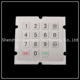Watertight Metal Industrial Numeric Keypad For Train Ticket Terminal