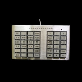 Kiosk Pin Code Keypad Plastic Material Usb Connection For Highway Toll Collection