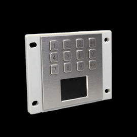 304 Stainless Steel IK07 Industrial Keyboard With Touchpad