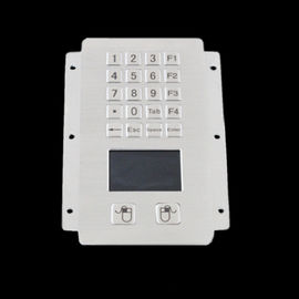 Riot Proof Wired Keyboard With Touchpad , Digital Medical Keyboard