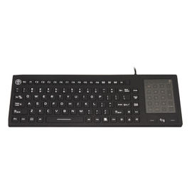 Custom Printing Silicone Rubber Keyboard , Waterproof Usb Keyboard Ce Approvals