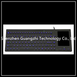 Ip68 Protection Silicone Rubber Keypad With Led Backlit Touchpad Wear Resistant