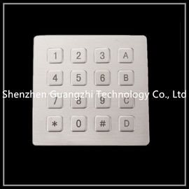 OEM IP65 Elevator Security Keypad , Metal Atm Machine Keypad USB Interface