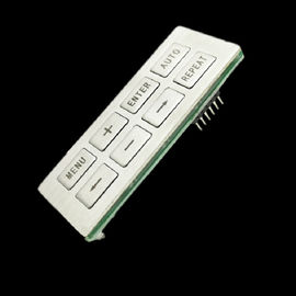 Stainless Steell Elevator Keyboard , Bank Machine Keypad Waterproof Silica Gel Design