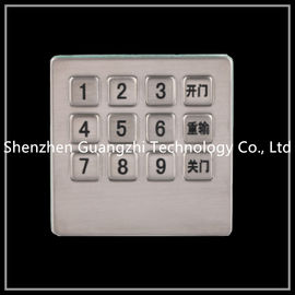 Stainless Steel Bank Atm Keypad , Dustproof Cash Machine Keyboard