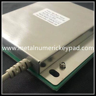 FCC Certified Stainless Steel Keyboard Illuminated With LED Indicator