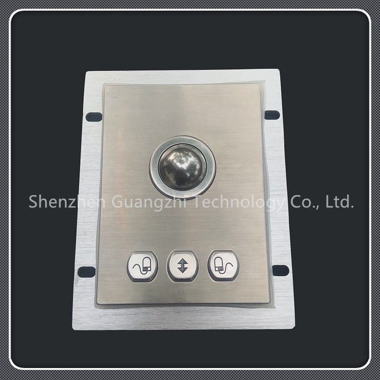 Explosion Resistant Waterproof Trackball Mouse Stainless Steel Material