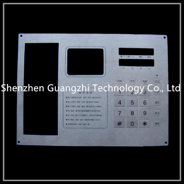Watertight Stainless Steel Keyboard Durable For Supermarket Storage Cabinet